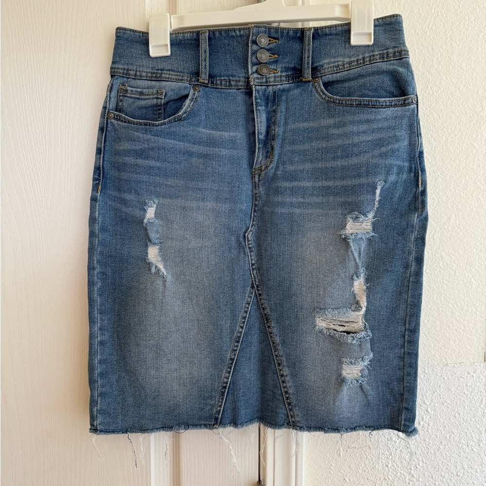 Denim Blue Women's Skirt